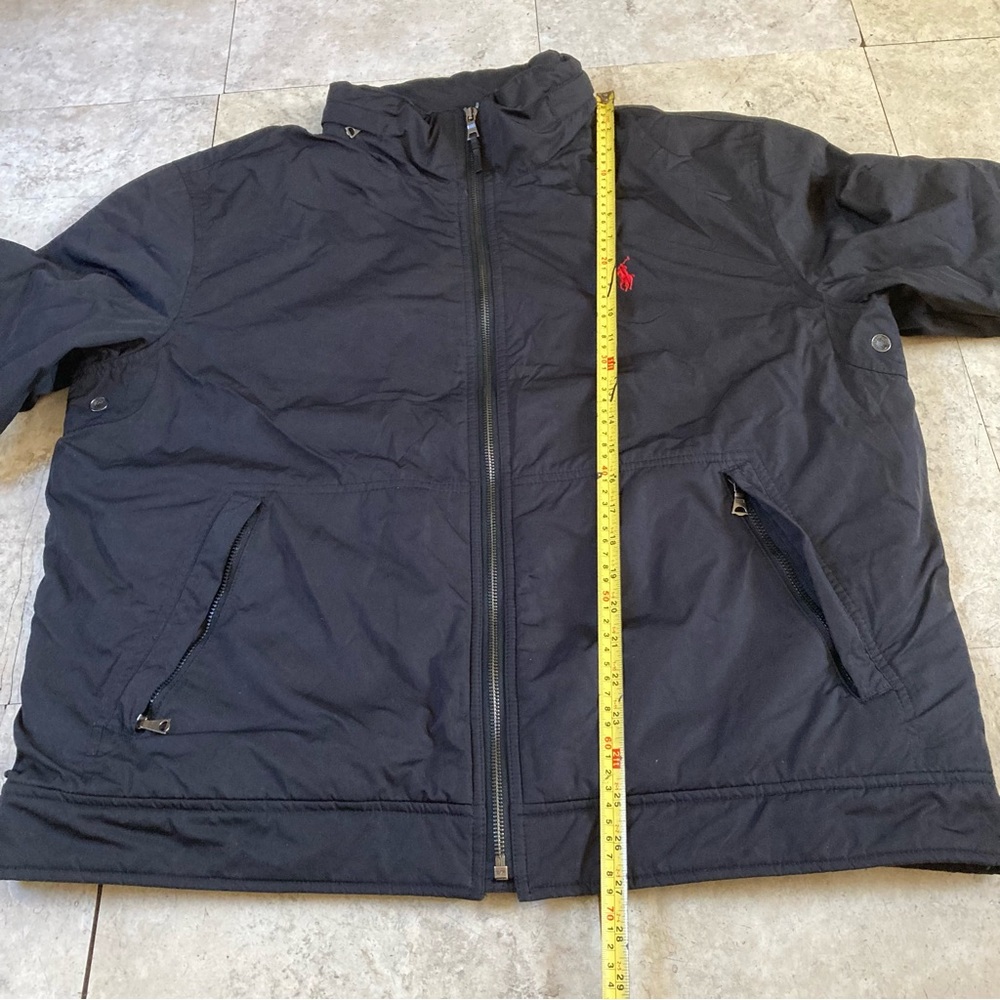 Vintage Polo Ralph Lauren Men's Lined Jacket With Retractable Hood - Picture 11 of 11